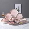 High quality fashion Ceramic Serving Platter Marble Dinner Set Wedding Dinnerware Wholesale Plates Sets 3