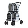 Dogs Luxury Pink Travel 4 Wheel 2 1 Large Multifunctional Child Toy Pet Stroller 3