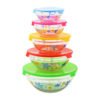 Cheap Glass Bowl Set With PP Lids Glass Salad Bowl for Promotion 3