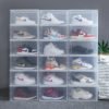 THREE LEAF TL5689 wholesale pp shoe packaging box plastic shoe storage sneaker holders for store 3