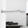 Wall Mount Clothes Drying Rack Retractable Telescopic Clothes Rack Garment Drying Rack 3