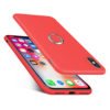 For iphone x case, luxury liquid silicone rubber phone case protective shockproof back cover 3