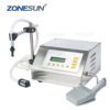 ZONESUN 220V or 110V GFK-160 Digital Control Liquid Filling Machine Small Portable Electric Liquid Water Filling Machine supply 3