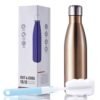 Besery 500ml stainless steel double wall vacuum insulated personalised water bottle 3