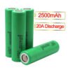 Original 25R/RM battery 18650 2500mah 3.7V Rechargeable li-ion battery for Vape 3