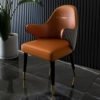 (SP-EC209) Commercial hotel lobby upholstery armchair Luxury restaurant chairs 3