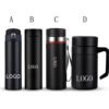 Black Matte Stainless Steel Vacuum Cups Custom LOGO Insulation Thermos 3