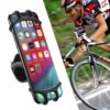 Free Shipping Floveme Universal bicycle Cellphone Holder 360 Degree Rotation Silicone Bike Phone Holder 3