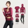 2020 New Arrival Custom Gym Dry Fit Clothing Sportswear Fitness Yoga Wear Women Sport Yoga Set 3