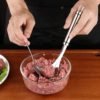 Meat baller kitchen utensil Meat spoon Non-stick DIY stainless steel meatball maker 3