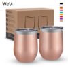 WeVi 12oz Double Wall Stainless Steel Coffee Cup 3