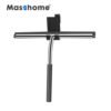 Masthome Clean car Wiper Glass Cleaning Handle Rubber Shower Stainless Steel Silicone Cleaner Window Squeegee Wiper 3