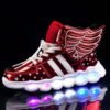 New Arrival Wholesale Kids And Adults Unisex Led Running Shoes 3