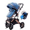 Hot Selling Luxury Buggy 3 in 1 Travel System Baby Stroller Pram 3