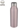 Double wall vacuum Insulated stainless steel smart water bottle, multi-colors bluetooth led lights water bottle 3
