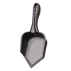 Low price black color plastic material tip cat litter shovel with fine hole 3