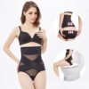 Hot Style Ladies Sheer Sexy Underwear Women High Waist Control Body Shaper Panties 3