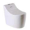 Baby potty Kids emulated potty White Plastic Mini-toilet with flush sound 3