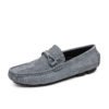 New style leather pigskin loafer shoes for men,moccasin men driving shoes 3