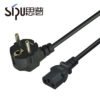 SIPU High Quality Power Cable CCC CE Computer EU Cable 1M 1.5M 1.8M 2M Power Cord 3