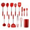 2020 new arrival 14 Pieces Stainless Steel Handle Home Cuisine cookware Silicone Kitchen Accessories Cooking Utensils Set 3