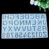 large reverse alphanumeric mold key chains,reverse letter mould for birthday cake 3