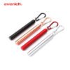 reusable stainless steel folding telescopic drinking Straw with cleaner and case set 3