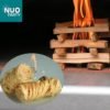 Natural wood wool eco firelighters fire starter For Wood Burners 3