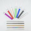 Amazon hot sale color stainless steel folding straw creative drinking metal straw multi-function bottle opener telescopic straws 3