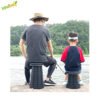 INHDBOX new creative 6- 45.5 CM portable backpack with folding chair painting queue go picnic chair hiking telescopic chair 3