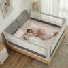 Protect Baby Safety Bed Fence Bed Rail Bed Edge Guard For Kids 3