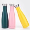 New Products custom double wall insulated thermos vacuum flask shape bottledjoy sport cola stainless steel water bottle 3