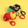 Cute Cartoon Superheros Bluetooth Earphone Case Cover Skin for Airpods Cases Charging Box 3