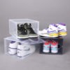 drop front door shoe box storage 3