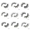 New Arrival 3D mink eyelashes vendor 25 Mm 5D Mink Eyelashes Lashes with Private Label box 3