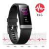 OEM ODM ECG smart watch waterproof IP67 health watch blood pressure blood oxygen SPO2 smartwatch with CE RoHS FCC 3