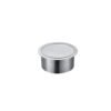 304 Stainless Steel Built-in Recessed Counter top Waste bin/dustbin Flap Swing Cover Lid Kitchen Hotel 3