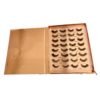 New lashes books own brand 3d mink cluster eyelash with custom packaging 3d mink lashes 3