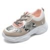 Drop-ship wholesale comfortable anti slippery girls' shoes snake pattern fashion sneakers for women 3