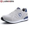 LARNMERN Men Breathable Safety Shoes Anti-smashing Construction Shoes Lightweight Work Shoes 3