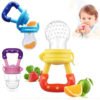 Fresh Fruit Food Baby Nipple Feeding Safe Fruit Feeder Nipples Feeding for Infant Supplies Nipple Teat Pacifier Bottles 3