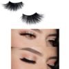 wholesale 3d vendor 25mm mink eyelash packaging box cruelty free private label mink eyelash 3