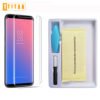 Liquid Film For Samsung Note 8 9 S10 S9 S8 Plus s9plus s10plus S7 Edge UV Full Glue Tempered Glass Clear Screen Protector S10E 3