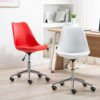 China Factory Free Sample Modern design Cheap Price Office Furniture Height Adjustable Swivel chair Office Chair with pulley 3