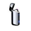 double arc plasma lighter electric rechargeable usb lighter led touch sensor induction fingerprint electric 3