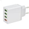 30W 2.4a 4USB 4 Ports Quick Charger QC 3.0 quick charge 3 ports usb travel charger CE FCC ROHS certified usb wall charger 3