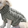wholesale acrylic knit dogs sweater puppies pet accessories apparel fashion warm pet clothing dog clothes 3