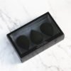 Wholesahe 3 PSC Black Soft Gourd Drop Shape Make Up Tools Set Customized Packaging Foundation Sponge Facial Makeup Sponges 3