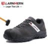 LARNMERN Men Work Safety Shoes Steel Toe Cap Boots Professional Leather Hombres Puntera De Acero Zapatos Anti-Smash Work Shoes 3