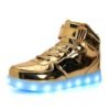 2020 High Cut Usb Charging Led Shoe With Light Up Woman Casual Men/Women Luminous Light Shoes Sneakers 3
